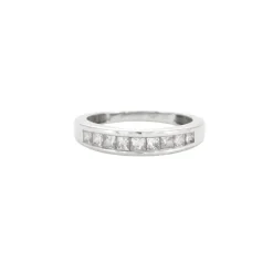 Jonc Or Gris et Diamants