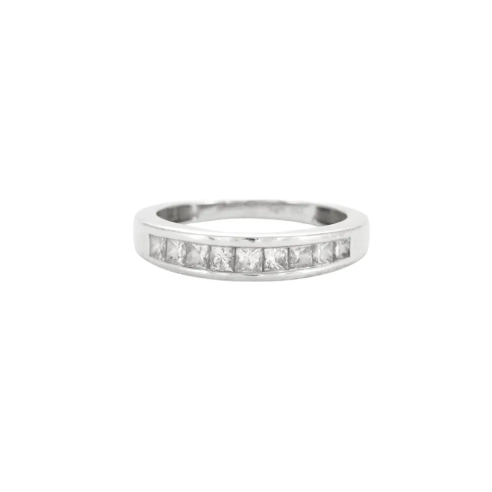 Jonc Or Gris et Diamants