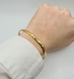 Jonc or jaune 18 carats