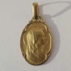 LASSERRE médaille Vierge au Voile début XXe