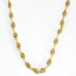 Long sautoir ancien or jaune