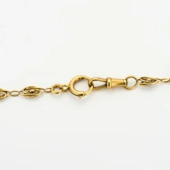 Long sautoir ancien or jaune