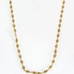 Long sautoir ancien or jaune