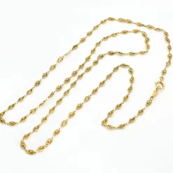 Long sautoir ancien or jaune