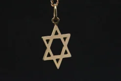 Magen David en or jaune