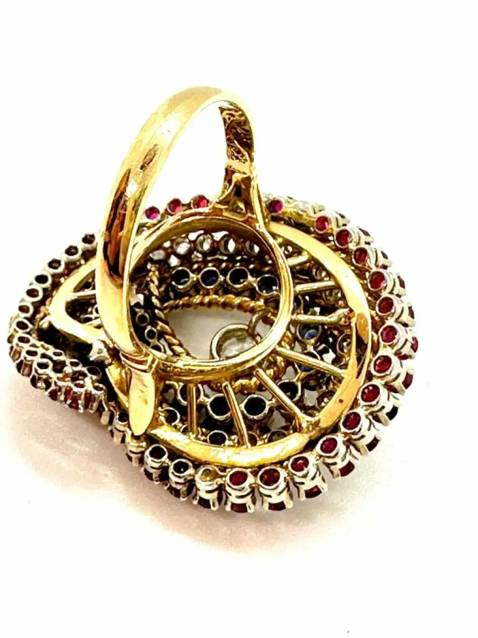 Magnifique bague spirale Dolce Vita vintage