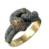 Magnifique bracelet serpent de la fin de l’époque victorienne