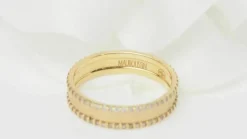 MAUBOUSSIN - Bague La vie Parisienne or jaune et diamants