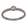 Mauboussin - solitaire Goutte de jour en or blanc