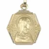 Médaille ancienne Vierge or jaune