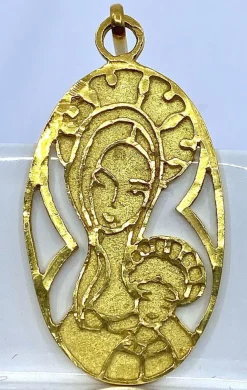 Médaille Vierge et Jésus