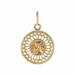 Médaille ancienne 2 ors angelot