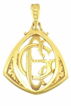 MÉDAILLE ANCIENNE MONAGRAMME