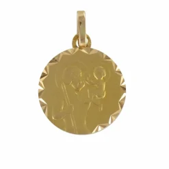 Médaille ancienne Saint Christophe en or