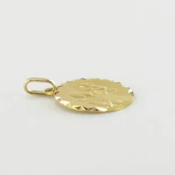 Médaille ancienne Saint Christophe en or