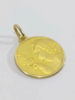 Médaille Ange et Colombe