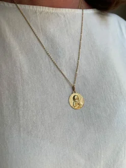 MÉDAILLE ANICENNE CHÉRUBIN SIGNÉE "AUGIS"