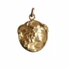 Médaille Art Nouveau Becker sur or