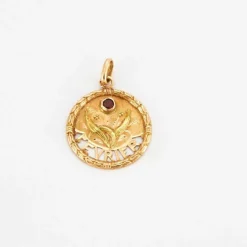 Médaille Art Nouveau, Février