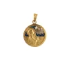 Médaille Art Nouveau Liegault diamant et émail plique à jour