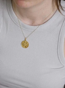 Médaille astrologique gémeaux Or et Diamants