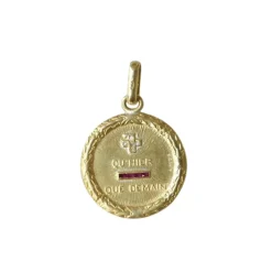 Médaille Augis diamants