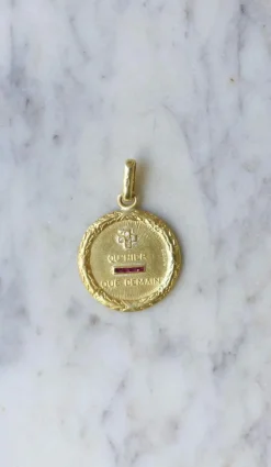 Médaille Augis diamants