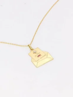 Médaille Augis lettre d’amour Plus qu’hier moins que demain