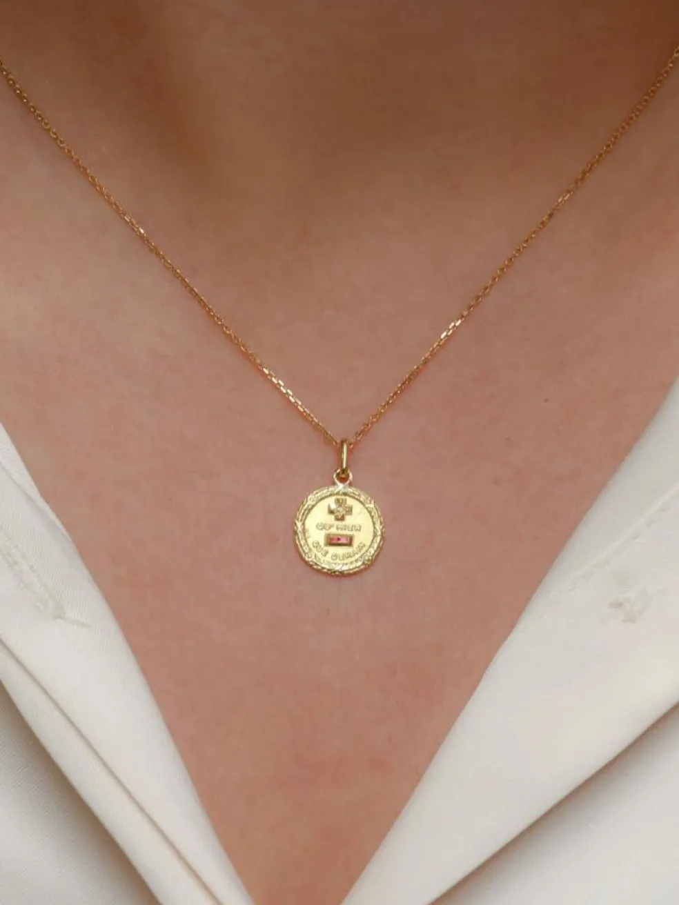 Médaille Augis or et diamant, Plus qu’hier moins que demain, A. Augis