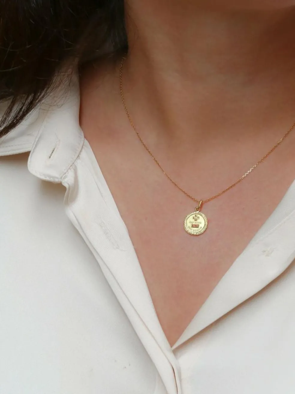 Médaille Augis or et diamant, Plus qu’hier moins que demain, A. Augis