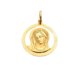 Médaille buste Vierge