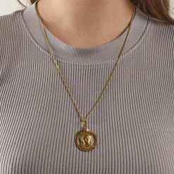 Médaille buste Vierge