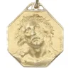 Médaille Christ or jaune Emile Monier