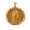 Médaille ciselée Vierge de profil