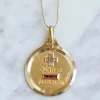 Médaille d'amour A.AUGIS en or jaune