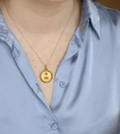 Médaille d'amour A.AUGIS en or jaune