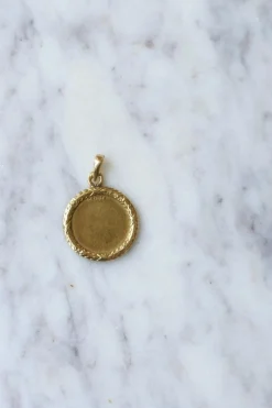 Médaille d'amour ancienne AUGIS or jaune