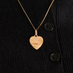 Médaille d'amour Augis forme coeur