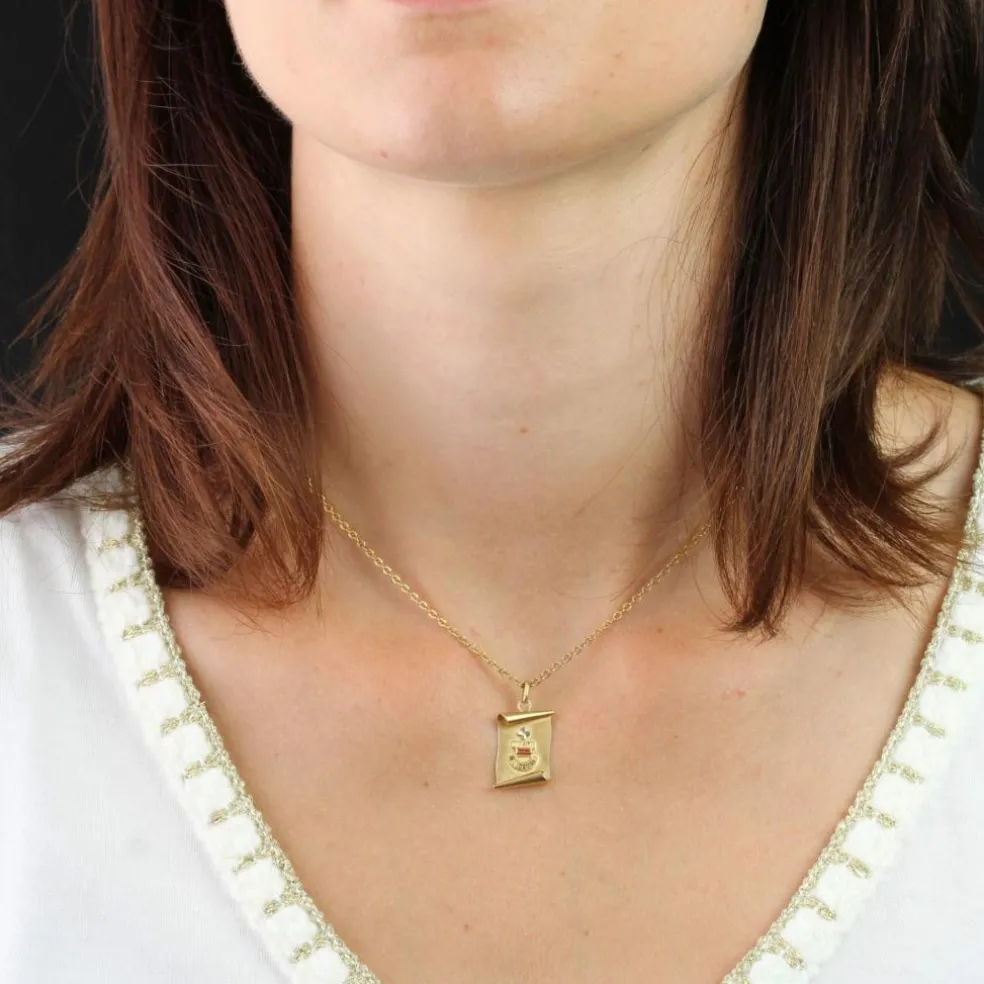 Médaille d'Amour Augis parchemin La Singulière