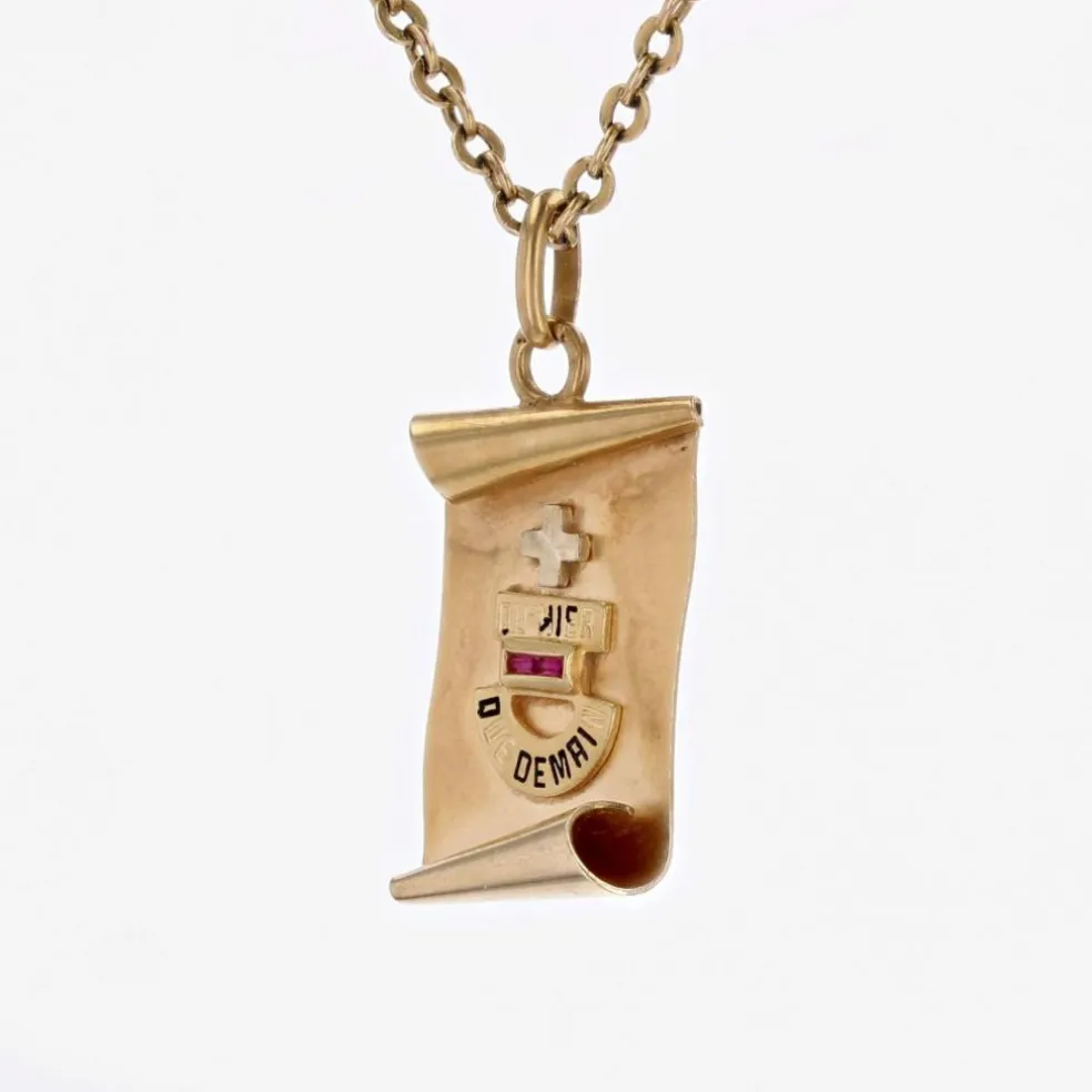 Médaille d'Amour Augis parchemin La Singulière