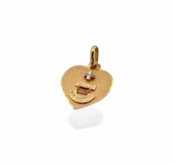 Médaille d’amour coeur 2 ors