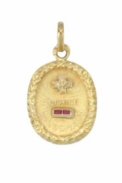 MÉDAILLE D'AMOUR SIGNÉE AUGIS