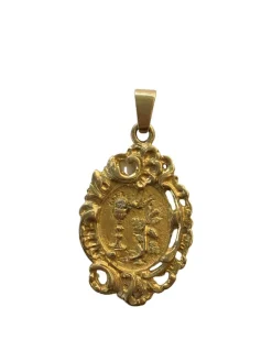Médaille de communion en or