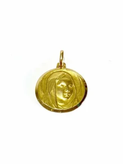 Médaille de la Vierge en or jaune