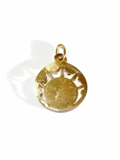 Médaille de la Vierge or rose