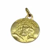 Médaille du Christ en or jaune 18 carats