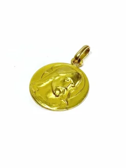 Médaille du Christ en or jaune