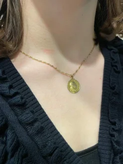 MÉDAILLE DU CHRIST SIGNÉE G. CONTAUX