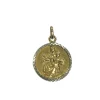 Médaille Du Scapulaire En Or