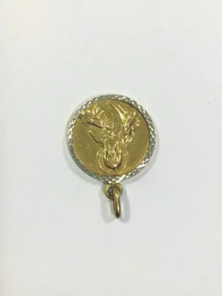 Médaille Du Scapulaire En Or